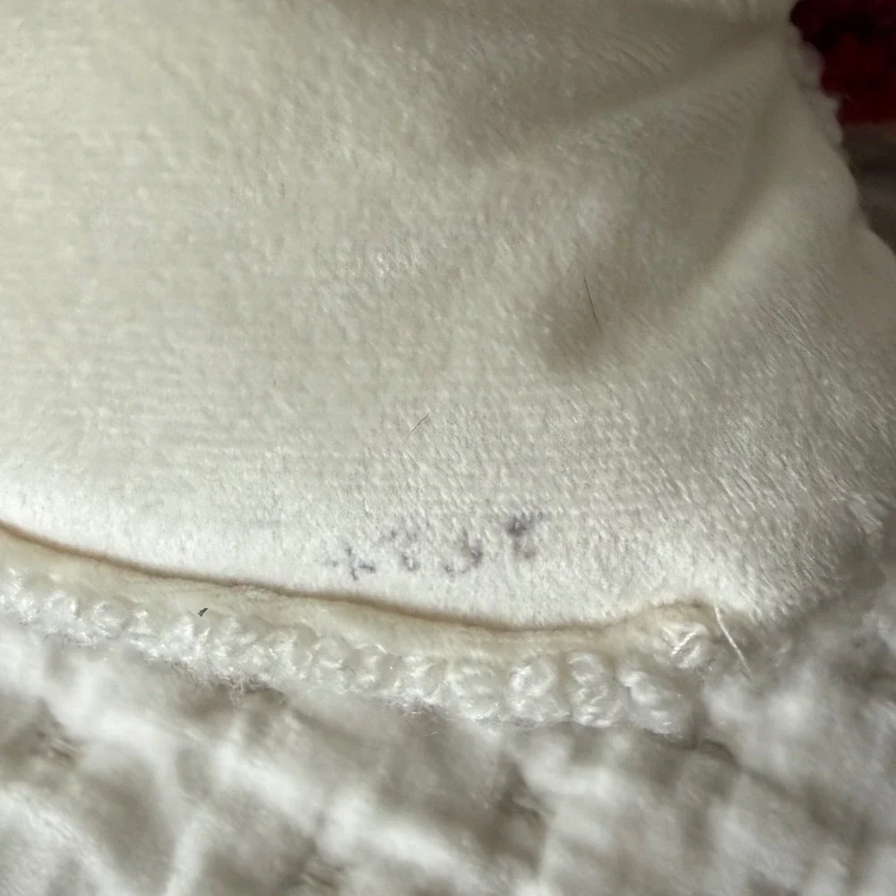 Pair of Mushroom Hooked Wool‎ Accent Pillows.